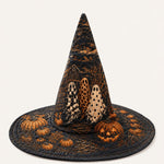 Quilted Witch Hat – Haunted Pumpkins for Halloween – product image 1