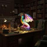 Little Dragon | Stained-Glass-Style Lamp