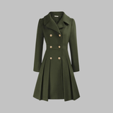Amelia - Elegant Long Sleeve Coat