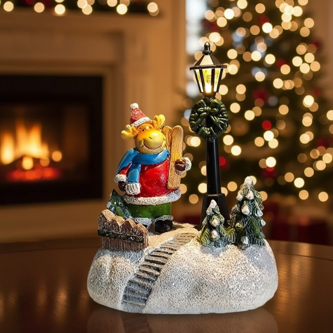 Luka | Illuminated Christmas Snowboard Decoration