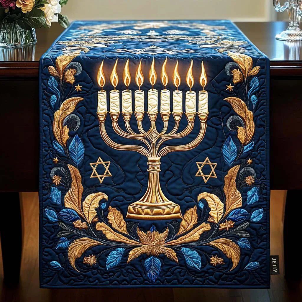 Quilted Table Runner | Illuminated Path