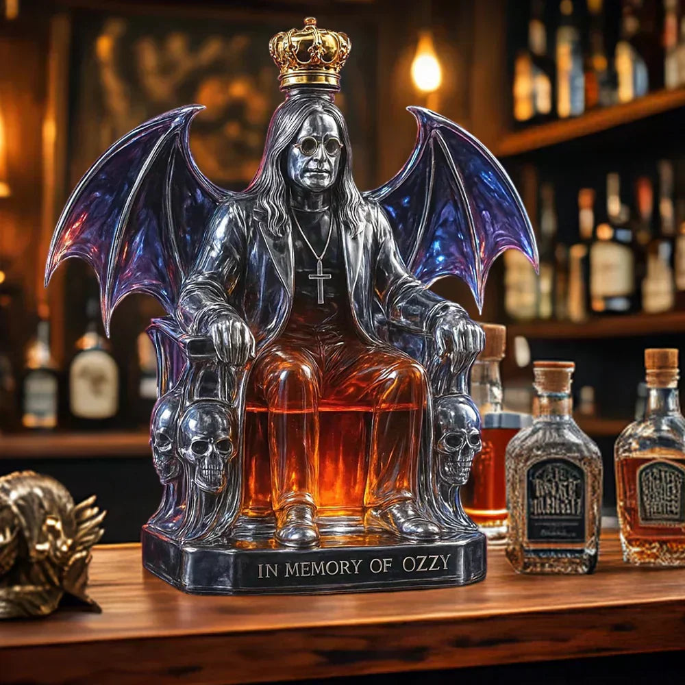 Rock Icon Tribute Whisky Decanter, view 3