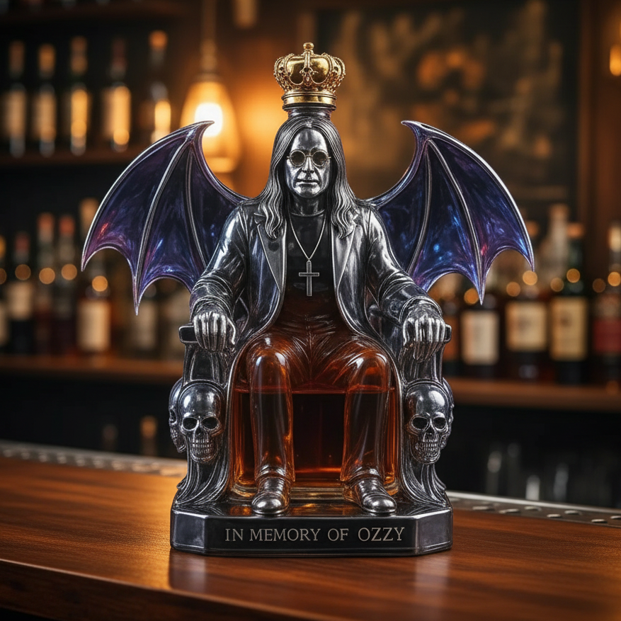 Rock Icon Tribute Whisky Decanter