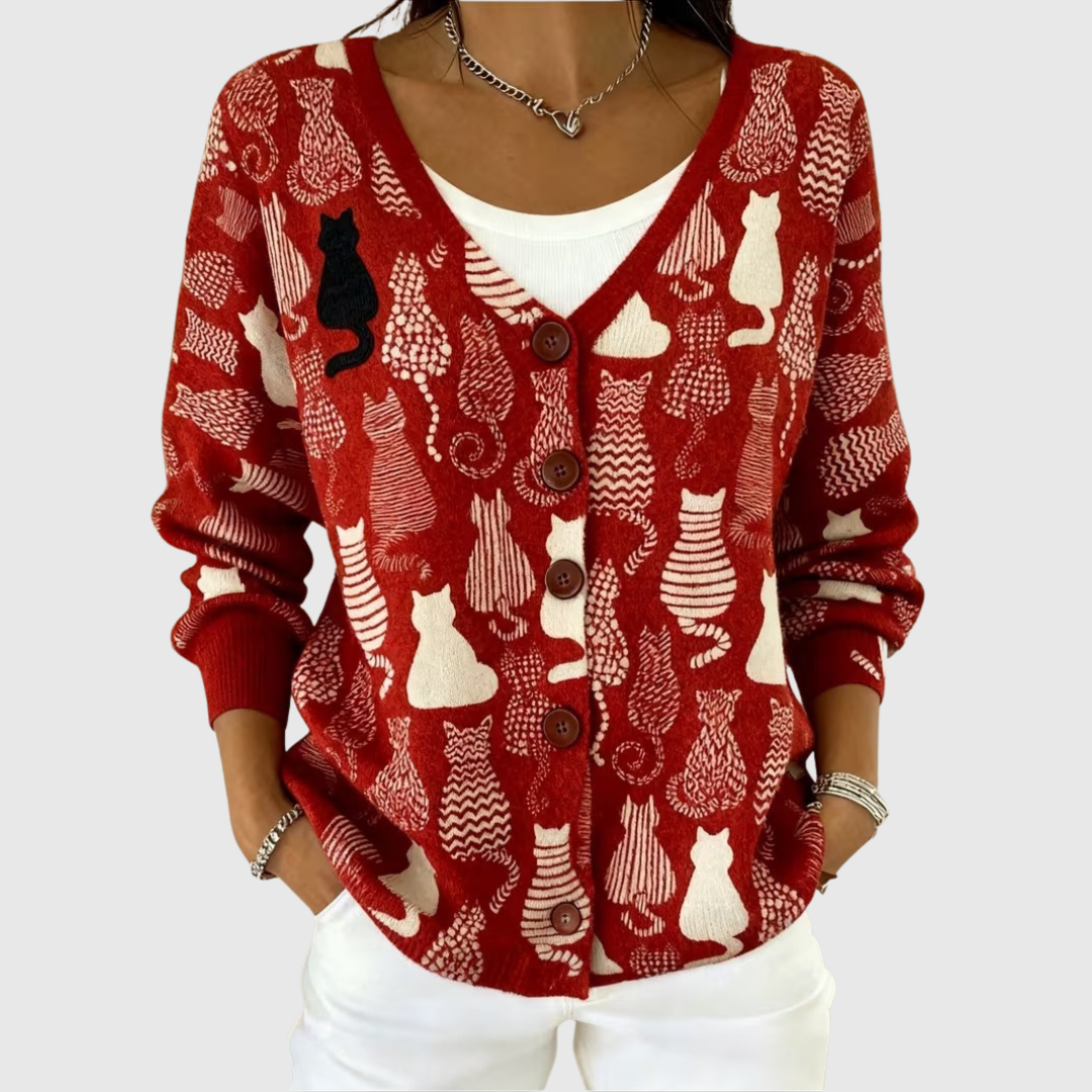 Comfortable Button Cardigan – product image 1