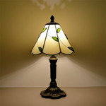 LEAFORA | Vintage Leaf-Shaped Glass Lamp
