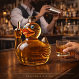 Rebel Duck Whisky Decanter
