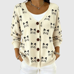 Comfortable Knitted Cardigan with Buttons – product image 1