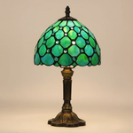 GLASORA | Classic Stained-Glass Lamp