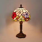 ROSAVIA | Vibrant Tiffany-Style Table Lamp