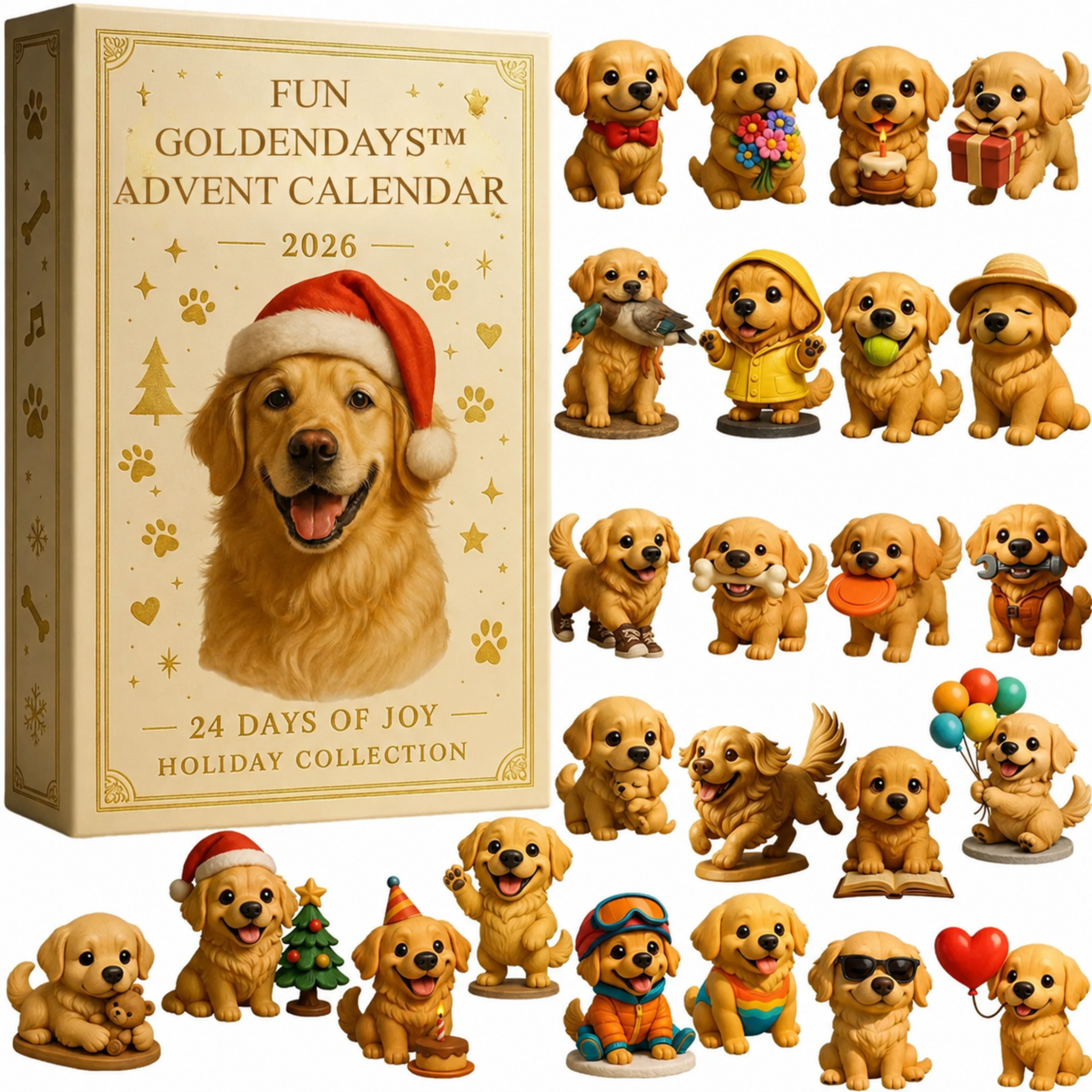 GoldenDays™ Advent Calendar – 24 Golden Retriever Surprises – image 2
