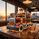 Semi-Truck Whisky Decanter, view 2