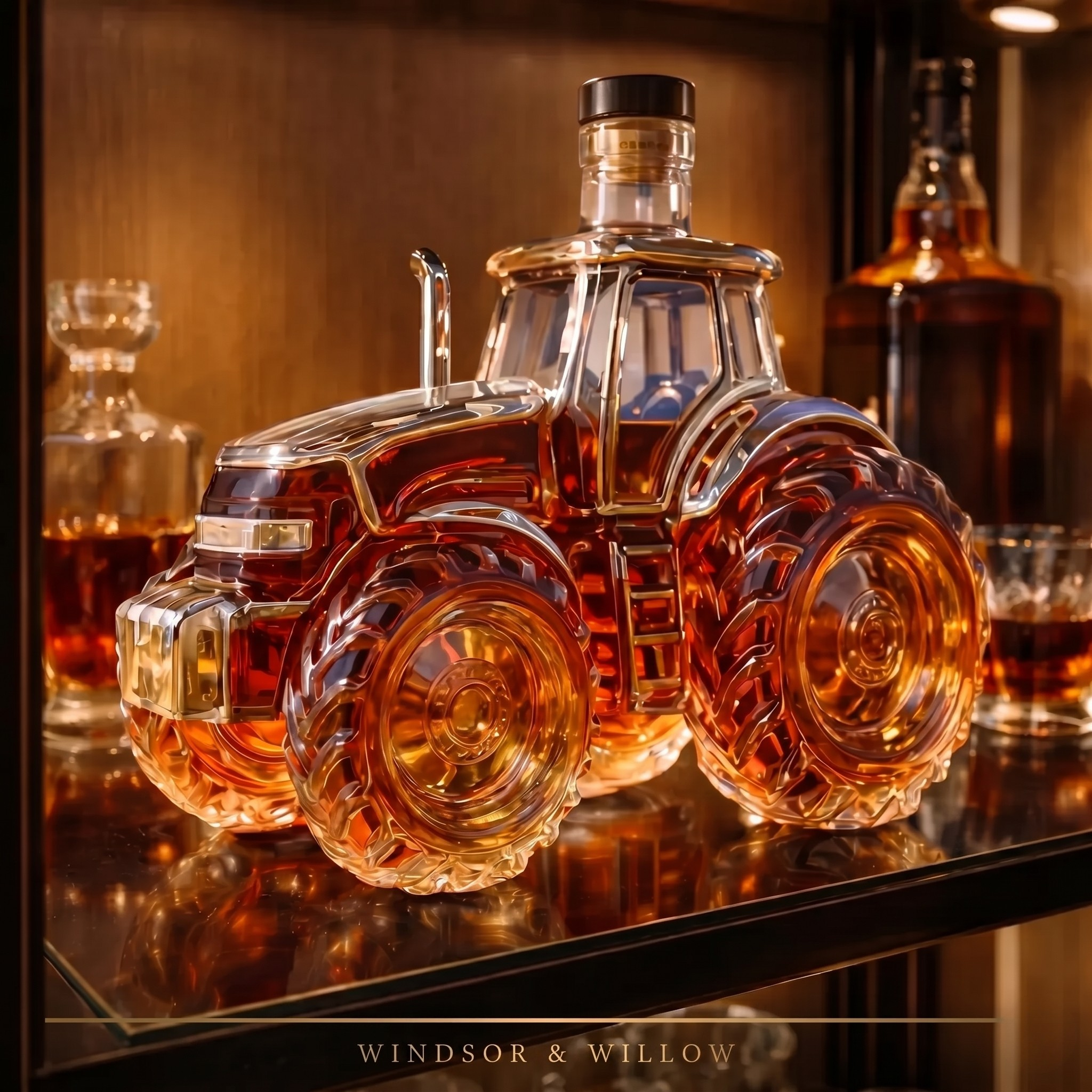 Special Tractor Whisky Decanter | TV Edition