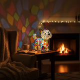 Dasenka | Stained-Glass-Style Lamp