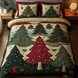 3-Piece Quilted Bedding Set | Forest of Joy