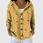 Knitted Cardigan with Hood – product image 1