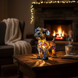 Fousek | Stained-Glass-Style Lamp