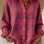 Checked Cardigan – product image 3