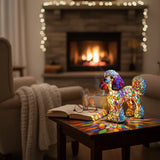 Curly | Stained-Glass-Style Lamp