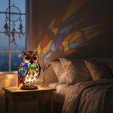 Rosie | Stained-Glass-Style Lamp