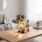 Fousek | Stained-Glass-Style Lamp