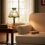 TULISSE | Handcrafted Stained-Glass Lamp, view 2