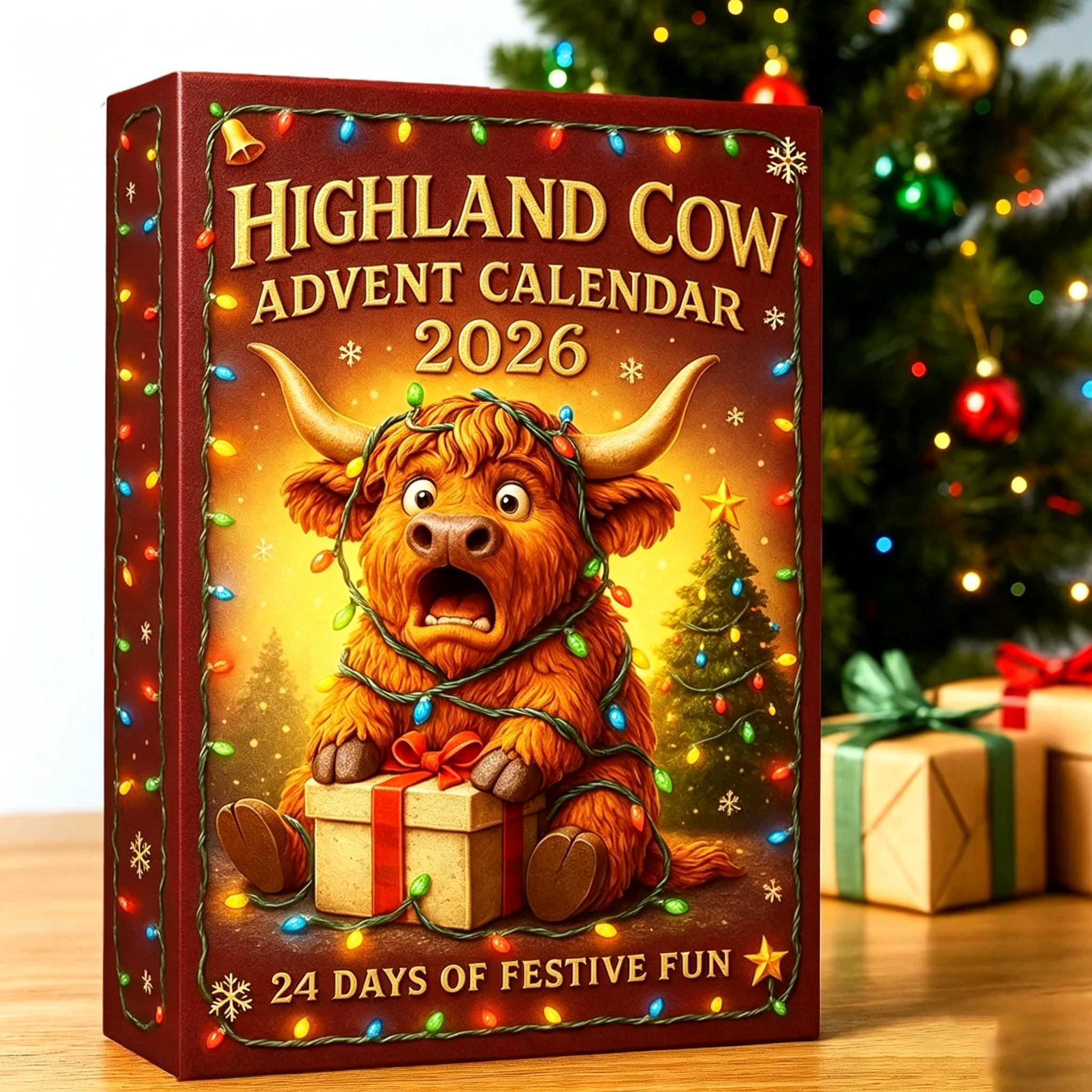 Highland Cow Advent Calendar 2026 – image 1