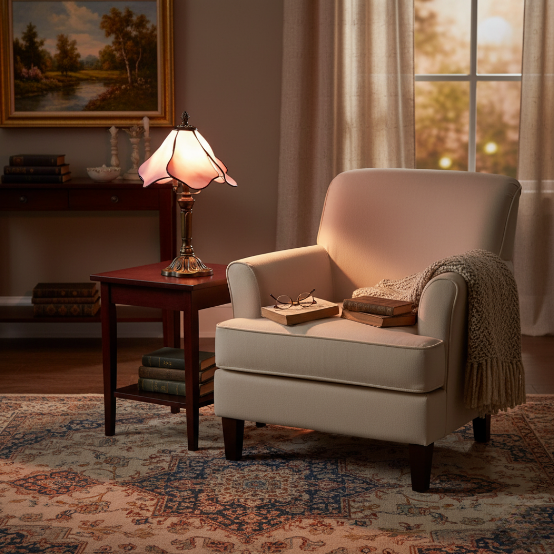 BLUSHEN | Classic Glowing Floral Lamp, view 2
