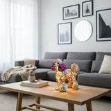 Curly | Stained-Glass-Style Lamp