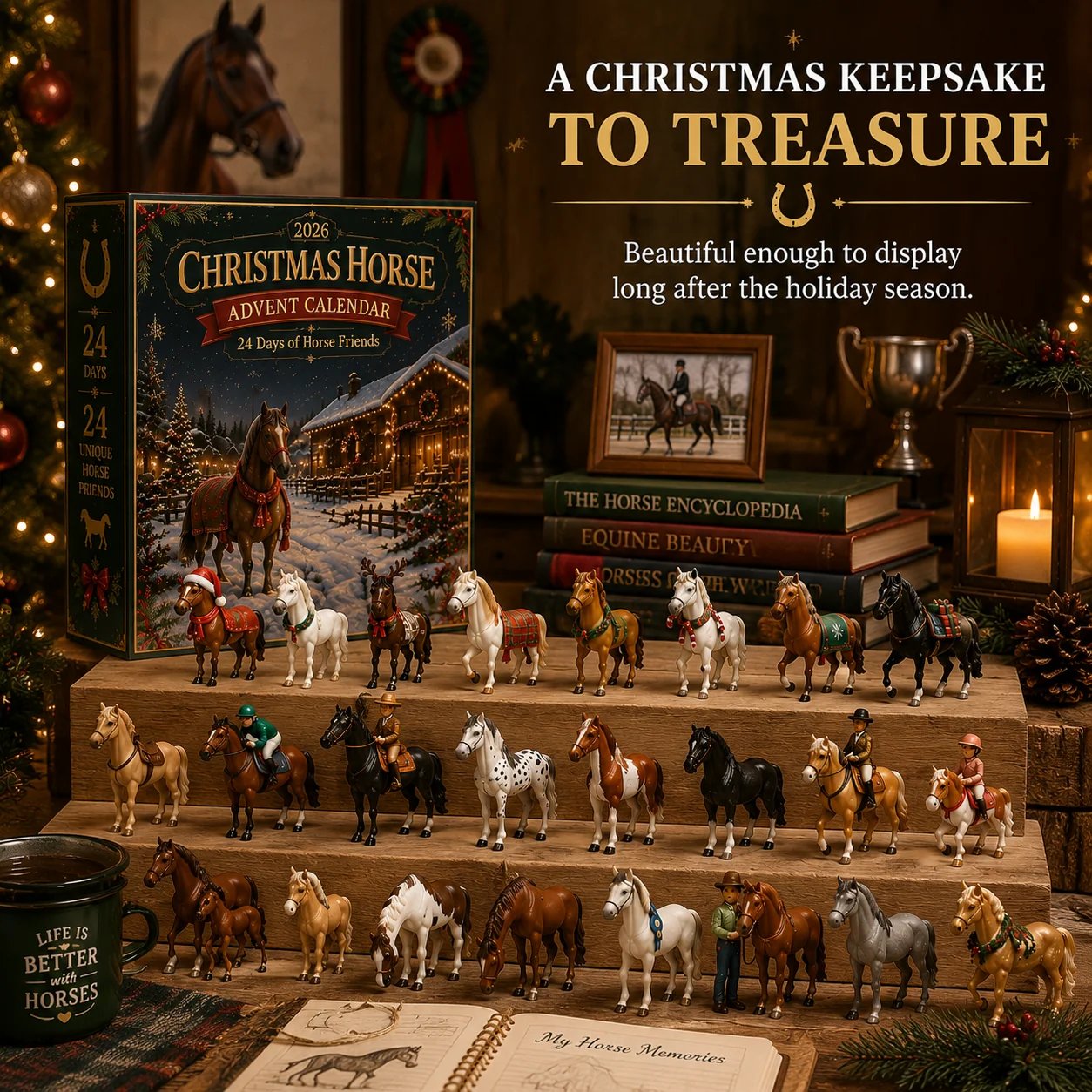 Christmas Horses Advent Calendar – image 5