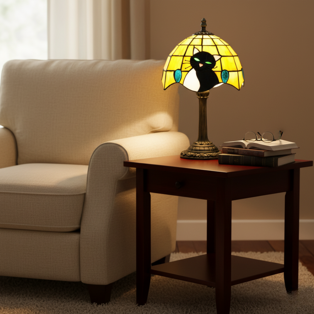 LUNACAT | Cosy Cat Night Light, view 2