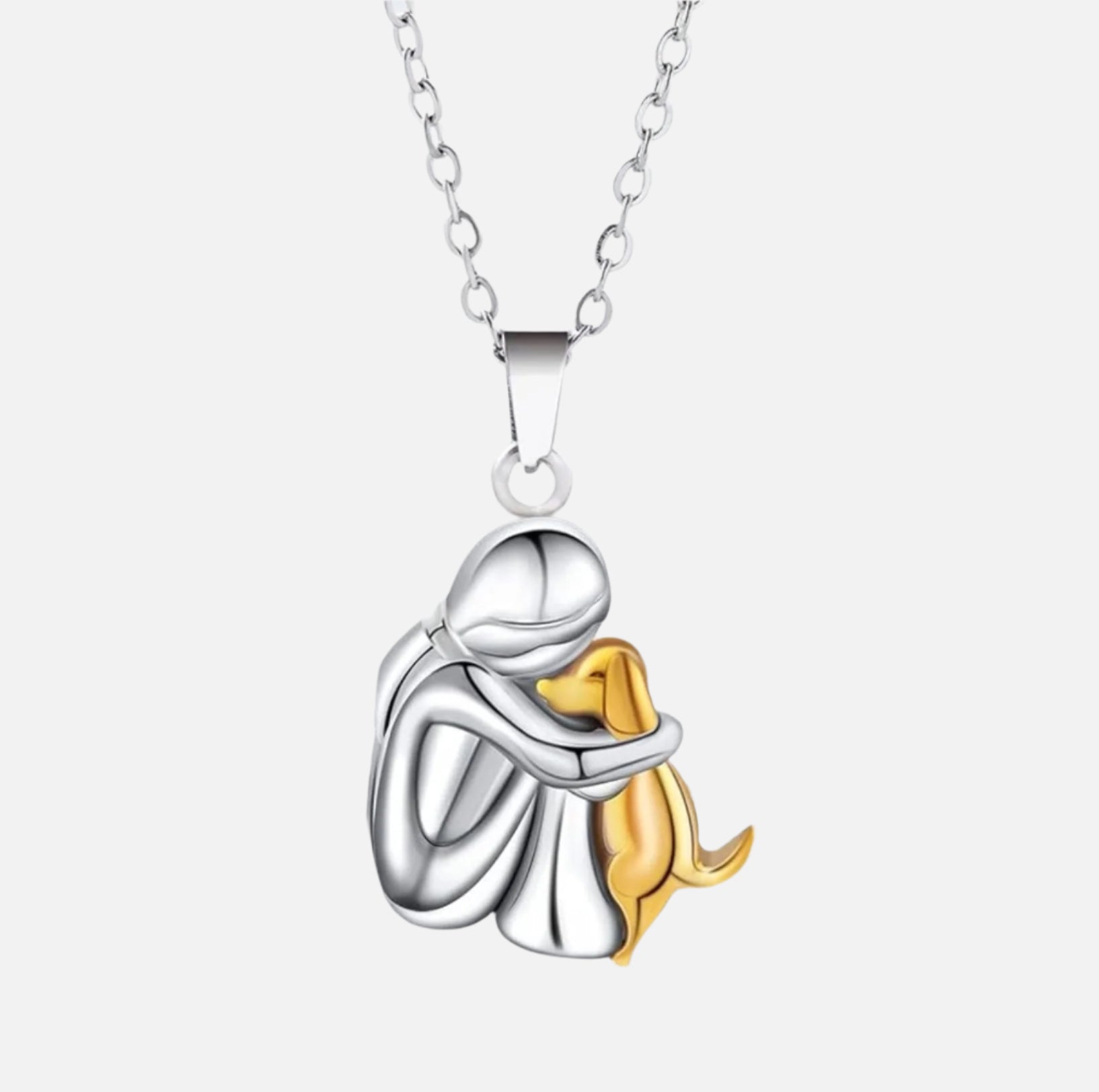 Dog Embrace Necklace, view 2