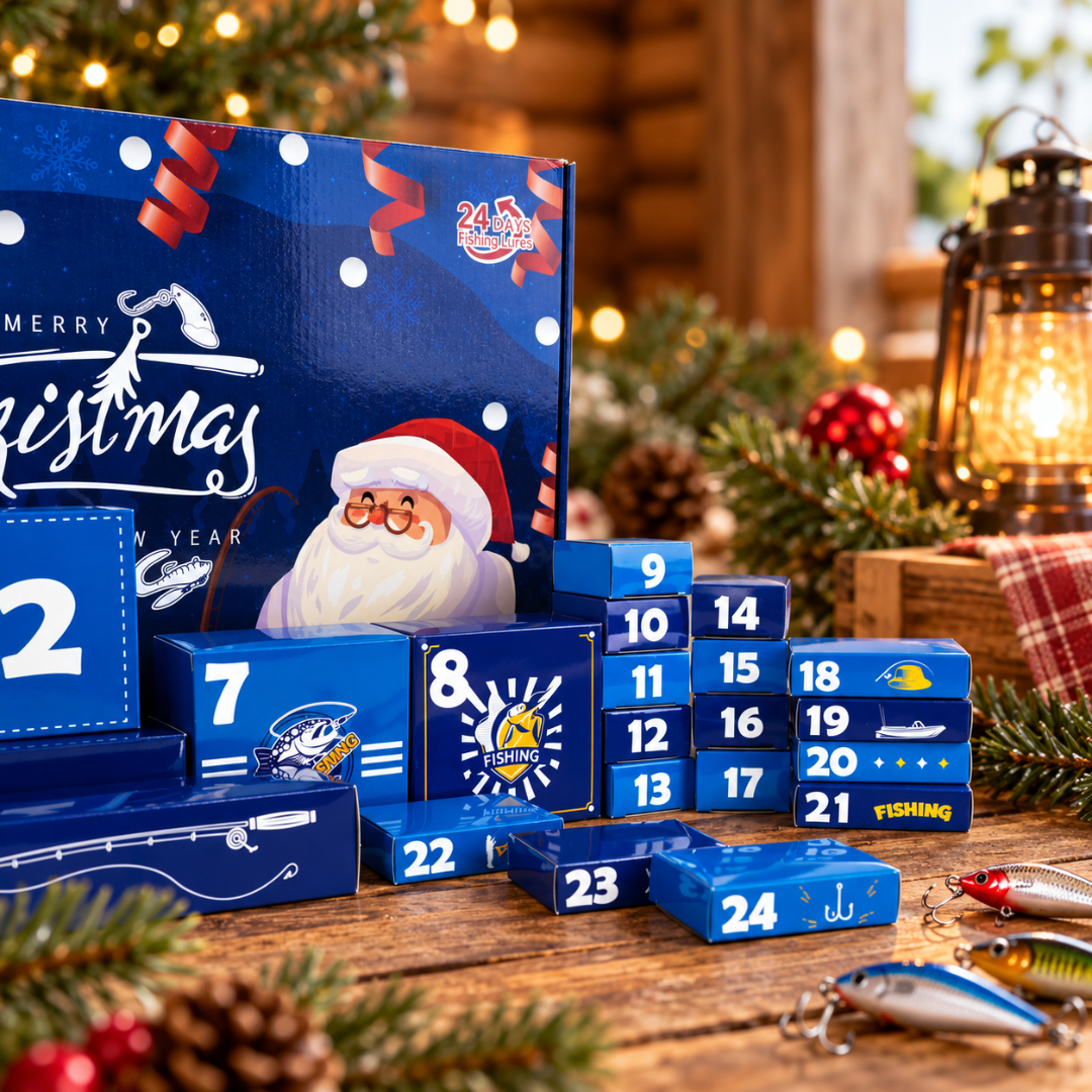 JuleFiske™ Fishing Advent Calendar – 24 Pieces of Tackle – image 7
