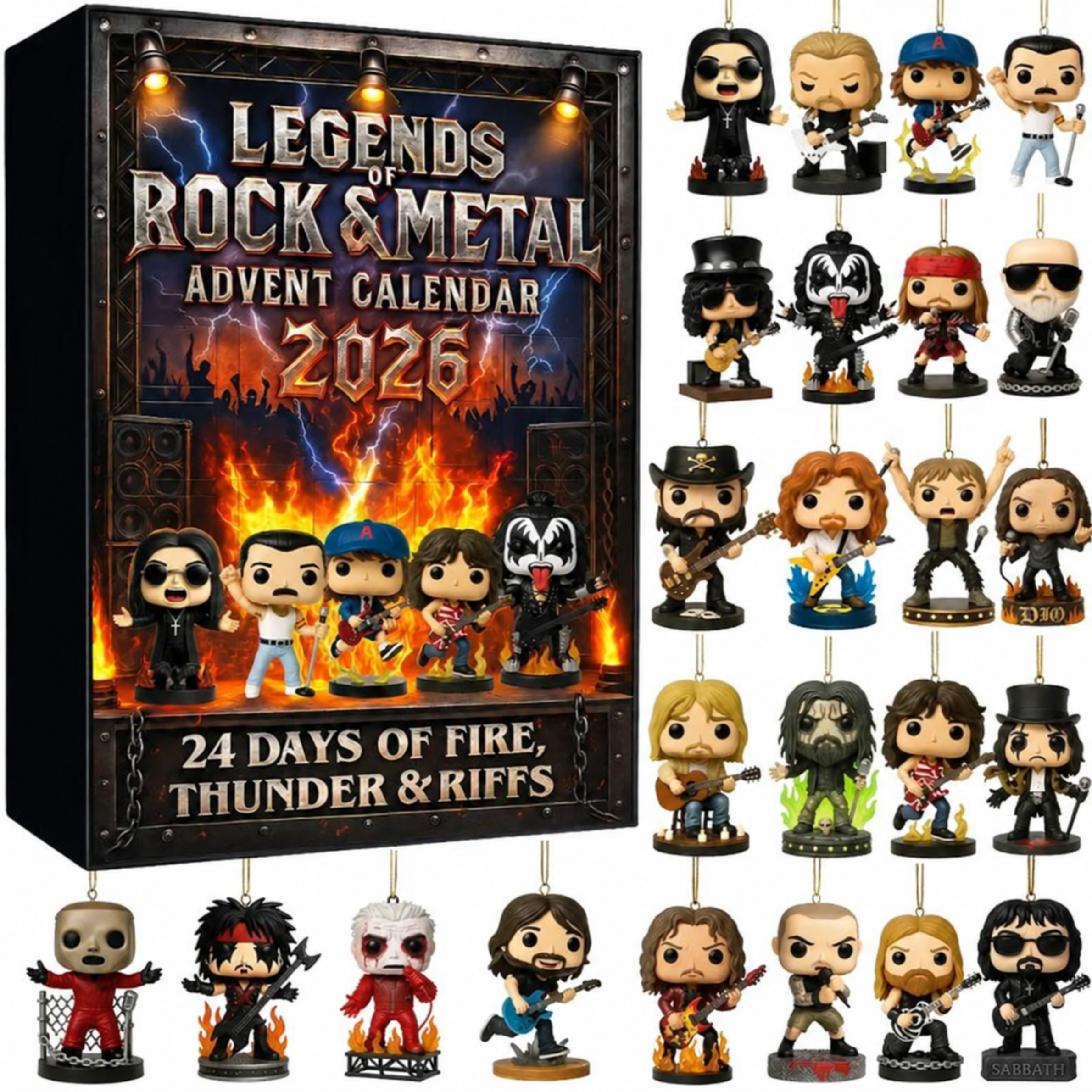 RockJul™ Advent Calendar – 24 Rock Legends – image 2