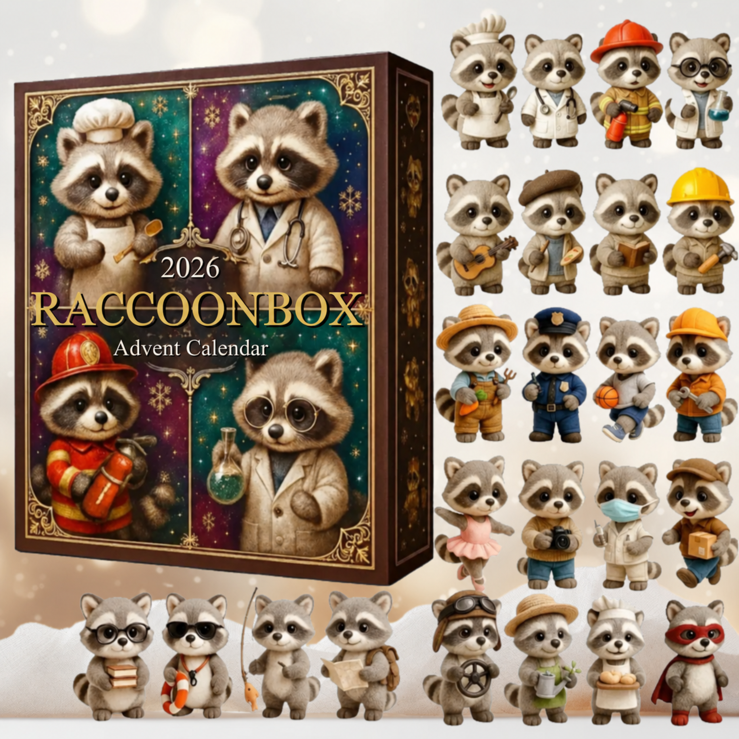 RaccoonBox™ Advent Calendar – 24 Raccoon Surprises – image 2