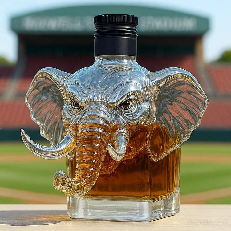 Royal Crown Elephant Whisky Decanter, view 3