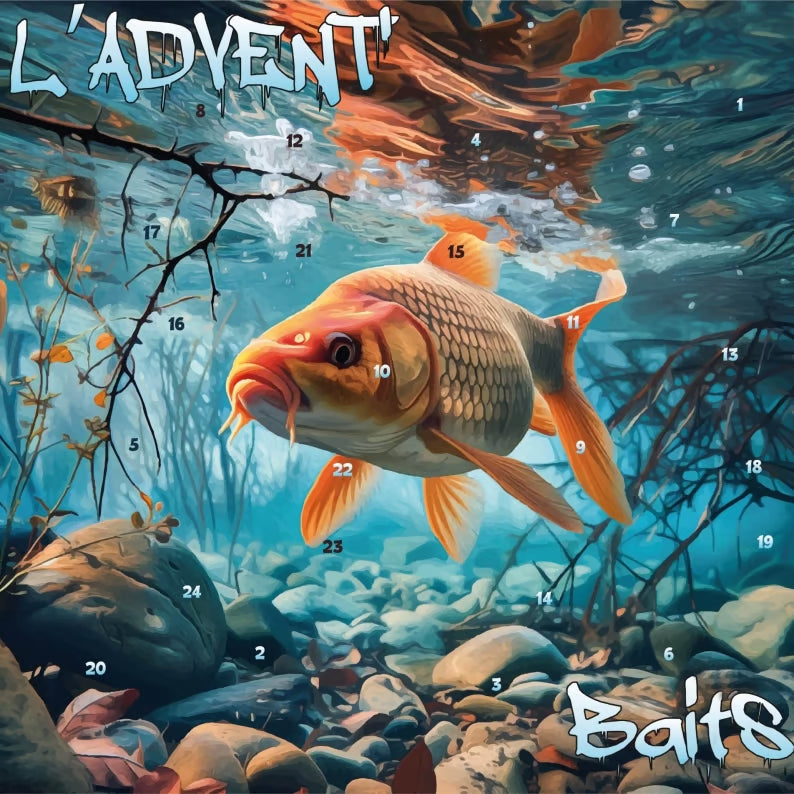 FiskeGlæde™ Fishing Advent Calendar – 24 Fishing Accessories – image 3