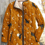 Padded Jacket with Cats and Moons – product image 2