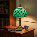 GLASORA | Classic Stained-Glass Lamp, view 2