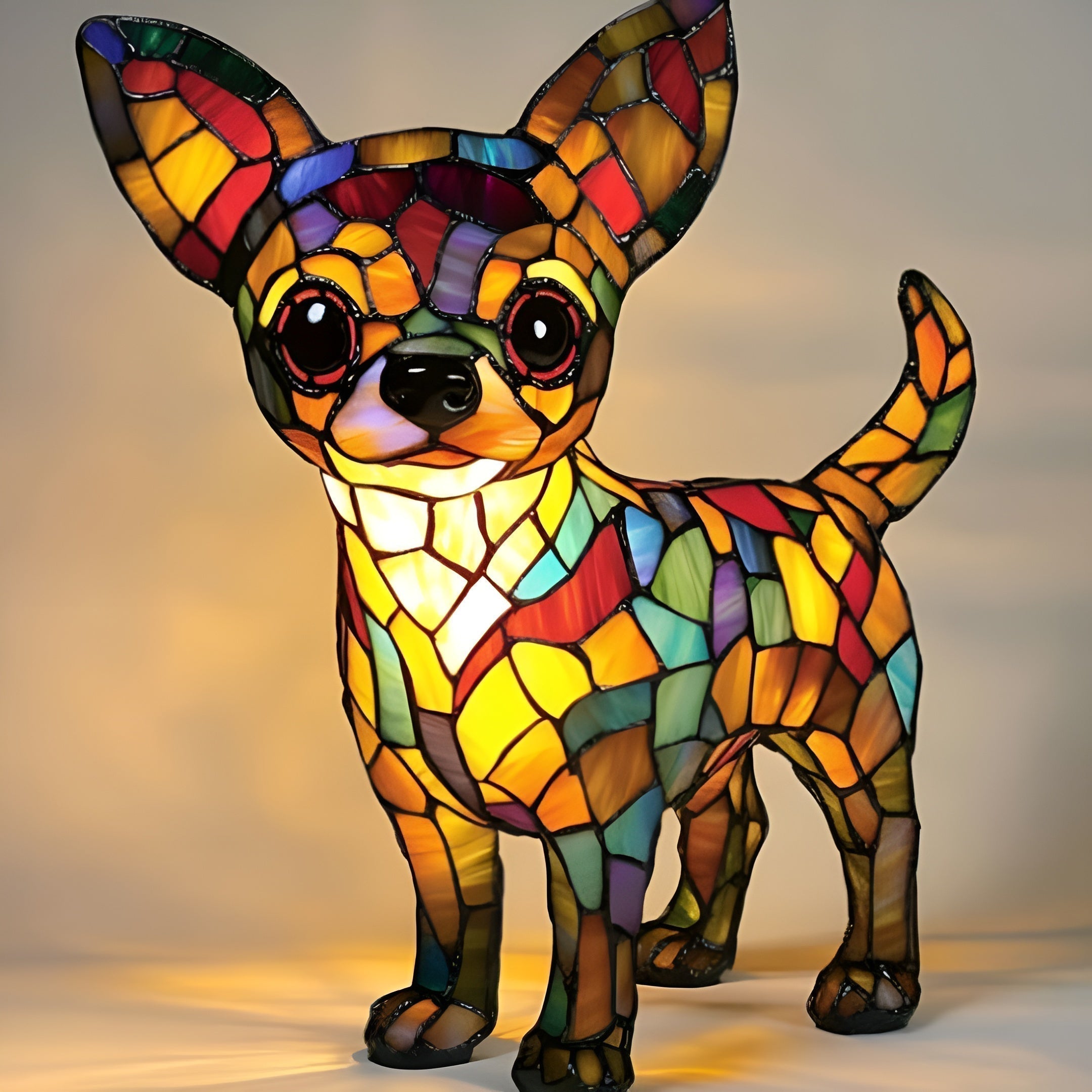 SOL | Stained Glass Lamp