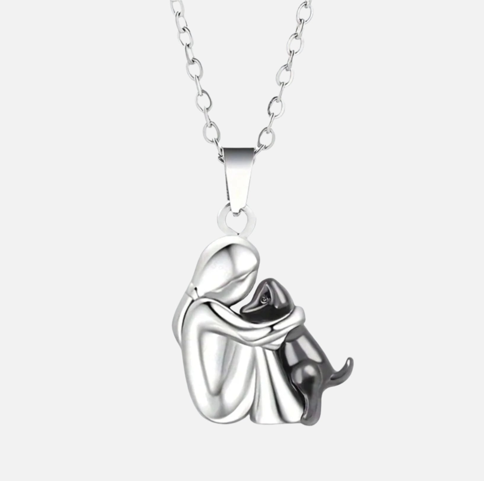 Dog Embrace Necklace, view 3