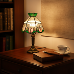 TULISSE | Handcrafted Stained-Glass Lamp, view 3
