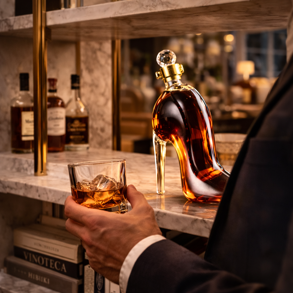 High-Heel Whisky Decanter, view 9