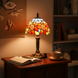 SOLELIA | Vintage Sunflower Glass Lamp, view 2