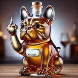 Rebel Bulldog Whisky Decanter