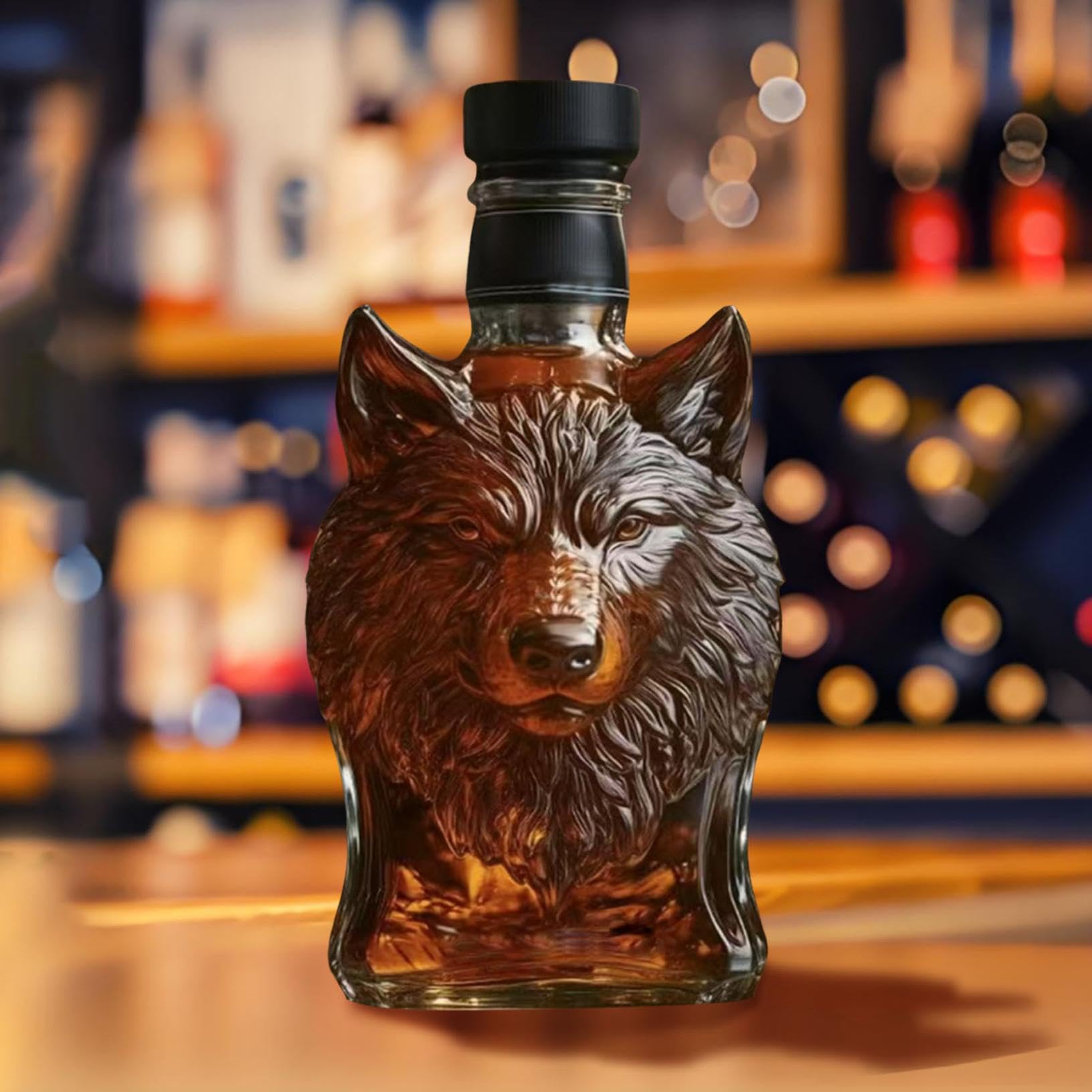 Wolfdog Whisky Decanter