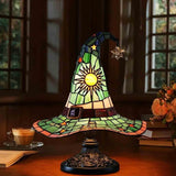 WITCH'S HAT | Stained Glass Lamp, view 2