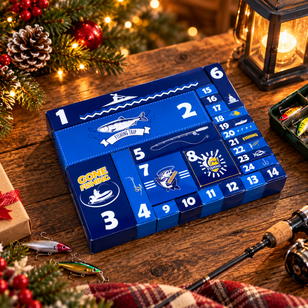 JuleFiske™ Fishing Advent Calendar – 24 Pieces of Tackle – image 5