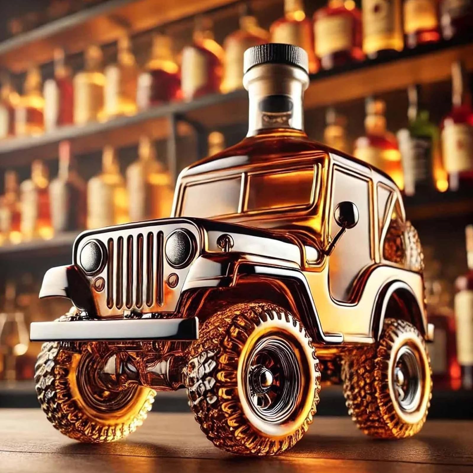Off-Road Vehicle Edition Whisky Decanter