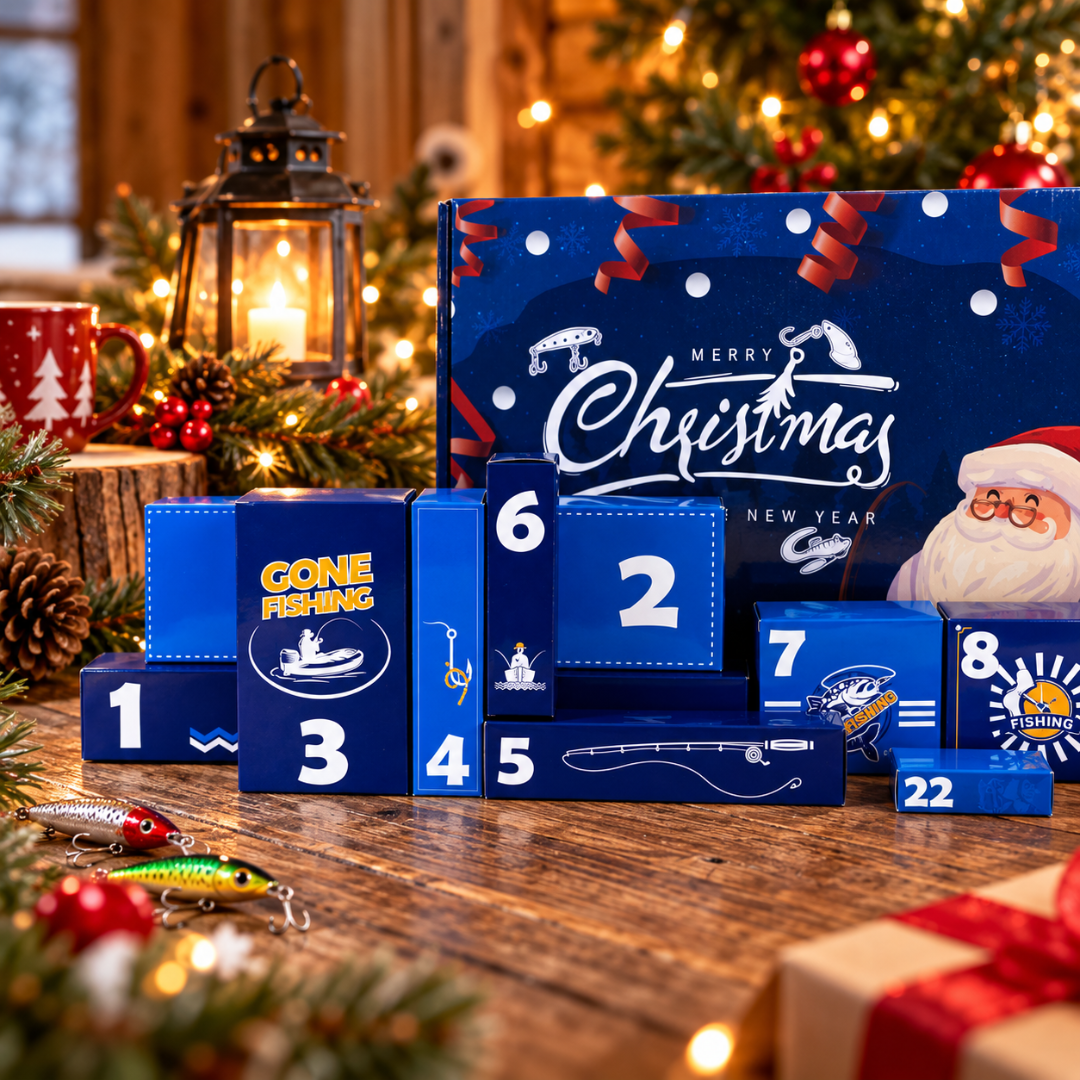 JuleFiske™ Fishing Advent Calendar – 24 Pieces of Tackle – image 8