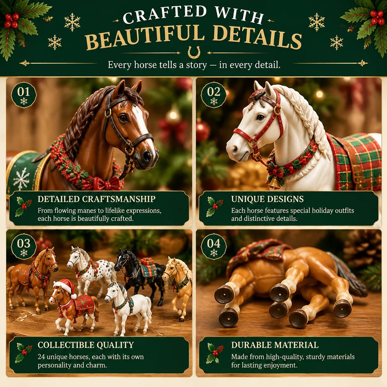 Christmas Horses Advent Calendar – image 8
